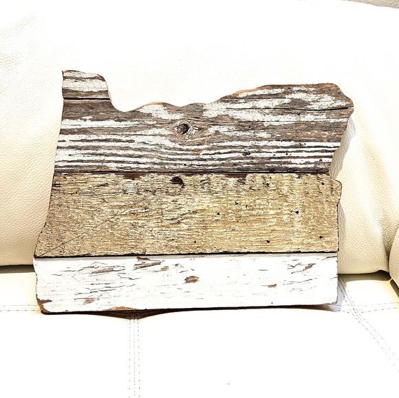 NEW State of Oregon Rustic Wood Wall Decor - Picture 1 of 3